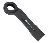 WEDO Clé polygonale à frapper renforcée 36mm,Longue 220mm,Acier 40CRV,haute résistance, résistance à l'usure, noir sur la surface