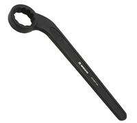 WEDO Clé polygonale contre-coudée,Clé annulaire simple - contre-coudées,Diamètre 36mm,Longue 307mm,Clé à œil avec Fabriqué en Acier CRV,haute résistance, résistance à l'usure, noir sur la surface