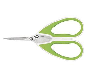 Wedo Comfortline Ciseaux multi-usages en acier inoxydable 15 cm Vert Pomme/Blanc