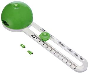 Wedo Comfortline Coupeuse de cercle (pour diamètres 10-32 cm, 3 lames incluses, avec capuchon de protection) vert/blanc