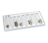 WEDO - Compartiment en colonne pour monnayeur - gris clair - pour P/N: 150 658000 Gris clair G