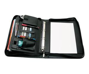 Wedo Conference Folder A4 - Étui Avec Fermeture Éclair Pour Documents - Synthétique - Noir