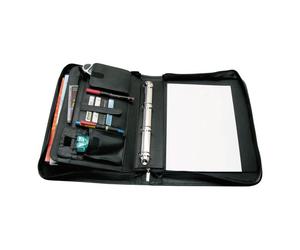 Wedo Conference Folder A4 - Étui Avec Fermeture Éclair Pour Documents - Synthétique - Noir