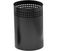 Wedo Corbeille A Papier En Métal Novum, 16 L, Noir