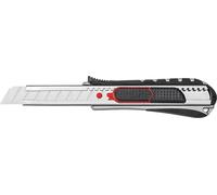 WEDO Cutter 2 en 1 Lame : 18 mm noir/rouge