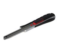 WEDO Cutter 2 en 1 Lame : 9 mm noir / rouge