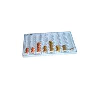 Wedo eco ii monnayeur 328 x 178 x 31 mm gris lumière 160100837