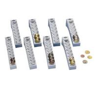 WEDO EURO 1,00 - Compartiment en colonne pour monnayeur - gris clair - pour P/N: 160 790037