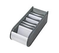 WEDO Fichier d'apprentissage DIN A8 horizontal incl. 100 fiches grises