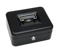 Wedo Caissette à monnaie 145221X - 5 compartiments - 20 x 16 x 9 cm - Noir