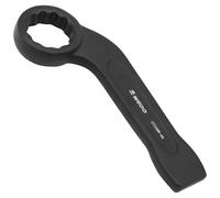 WEDO Jumbo Clé polygonale à percussion - Taille 46 mm - Longueur 240 mm - Résistance à l'usure - Spray noir sur surface - Norme DIN7444 - Acier chromé 40
