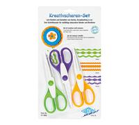 Wedo Kreativscheren Ensemble Coupe de Vagues Zackenschnitt Ce Morceau 16cm