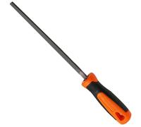 WEDO Lime carrée, outil de lime en métal, acier à haute teneur en carbone, poignée ergonomique, dents de corse, longueur 15,2 cm, utilisation pour le travail du métal, du bois, du plastique, idéale