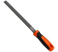 WEDO Lime demi-ronde, outil de lime en métal, acier à haute teneur en carbone, poignée ergonomique, dents de corse, longueur 20,3 cm, utilisation pour le travail du métal, du bois, du plastique