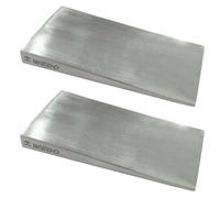 WEDO Lot de 2 cales à bride de soudage,Cale à bride en acier inoxydable,Taille 10x50x100mm,Résistant à la Rouille,résistante à la corrosion,cales en métal