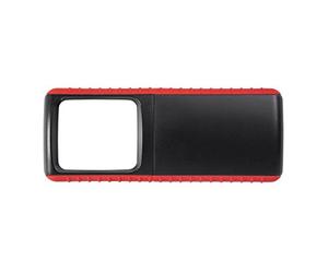 Wedo Loupe extérieure rectangulaire Noir/Rouge