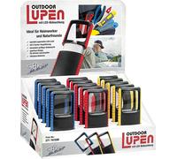 WEDO Loupe Outdoor avec éclairage LED couleurs assorties rectangulaire