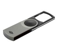 Wedo Loupe Rectangulaire Swing-It À Led, Argent Métallique