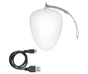Wedo Luce Da Borsetta, Ovale, Bianca In avo Di Ricarica Usb Accroche-sac, 6 cm, Blanc (white)