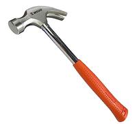 WEDO Marteau à griffes,450g(16 oz),Marteau de charpentier avec Poignée tubulaire en acier,Longue 322mm,acier au carbone