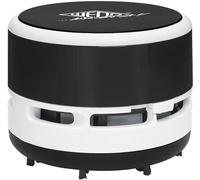 WEDO Mini-aspirateur de table plastique noir/blanc