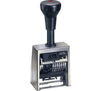 WEDO - Numéroteur folioteur, hauteur des caractères: 5,5 mm en métal, chromé et poli, molettes en mé