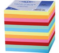 WEDO Papier de rechange pour bloc-notes 9x9cm 7 couleurs 700 feuilles
