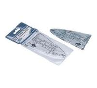 Wedo parabole, transparente, en polystyrne, trs r?sistant 528 G