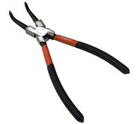 WEDO Pince pour circlips,coudée,pour circlips intérieurs,229mm(9"),Pinces à circlips,acier au CRV industriel,antidérapante Poignée