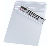 WEDO Planchette à pince DIN A4 avec calculatrice amovible