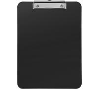 WEDO Planchette à pince DIN A4 en plastique ABS noir