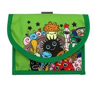 WEDO Pochette tour du cou verte Monster