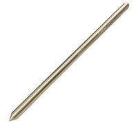 WEDO Poinçon central anti-étincelles, poinçon central de sécurité anti-étincelles en aluminium bronze, norme DIN, certificat BAM et FM, 16 x 100 mm