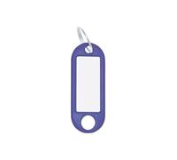 Wedo Porte-Cl? 52 X 21 X 3 Mm Plastique Bleu Pack De 100