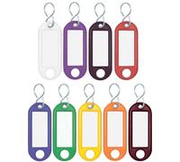 Wedo Porte-Cl¿S Avec Crochet En S, Rouge, Contenu:100 Pieces