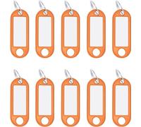 WEDO Porte-clés avec anneau, diamètre : 18 mm, orange
