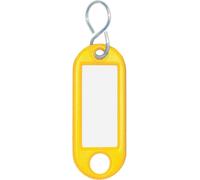 WEDO Porte-clés S Crochet jaune en plastique 100 pièces