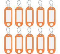 WEDO Porte-clés S crochet orange en plastique 10 pièces
