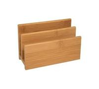 Wedo Porte-Lettres, En Bambou, 2 Compartiments