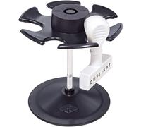 Wedo 064601 porte-tampons à 6 compartiments rond noir Noir G