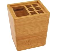 WEDO Pot à crayons en bambou (l)96 x (p)85 x (h)108 mm rectangulaire