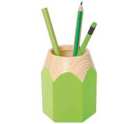 Wedo Pot À Crayons "Pencil", En Plastique, Vert Pomme