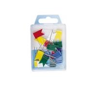 Wedo punaises drapeaux, couleurs assorties, contenu: 20 pcs 56299