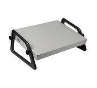 WEDO Repose-pieds gris clair, RAL 7035 B490xP350xH210 mm ajustage de la H. en continu Quantité:1