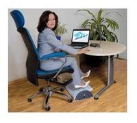 WEDO Repose-pieds Relax Plus, réglable en hauteur, gris Gris G