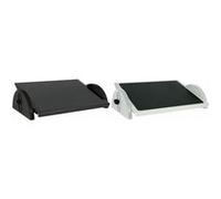 WEDO Repose-pieds Relax Steel, hauteur réglable, noir Noir G