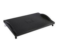 WEDO Repose-pieds Swing, ajustable en hauteur, noir Noir G