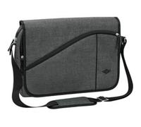 WEDO Sacoche pour notebook Messenger Bag COLLEGE, gris 0,000000 Noir