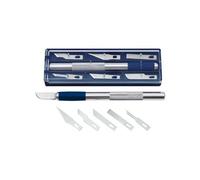 Wedo Kit couteau de bricolage 078722 – 6 lames de rechange – Argent