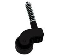 WEDO SuperStep Tabouret à roulettes de Rechange en Plastique Noir avec Ressort et Anneau de retenue 3 cm